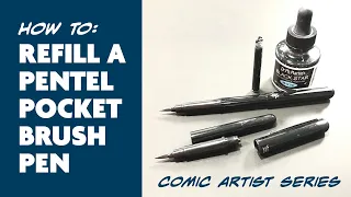 How to Refill Pentel Pocket Brush