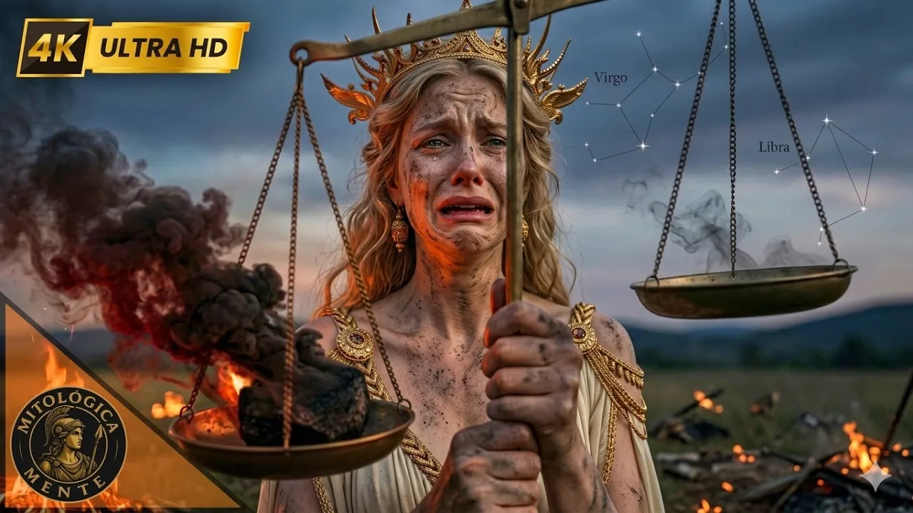 The Last Goddess to Abandon the Earth | The Tragedy of Astraea | Epic Short Film #Virgo #Libra poster