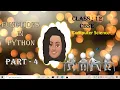 Python Programming - Functions Part