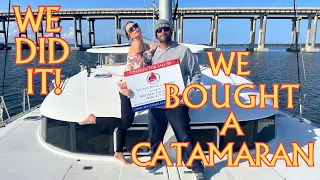 We Did It! We bought a catamaran!  ep88   HD 1080p
