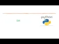 Basic Python 35 Python List