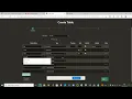 Simple tables creation in Oracle Apex O3