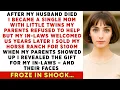 Download Lagu After My HUSBAND DIED, I Became A Single Mom With LITTLE TWINS My Parents Refused To Help But...