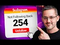 How to Unfollow Instagram Followers Not Following Back