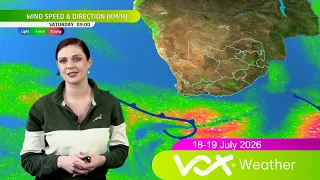 18-19 July 2026 Vox Weather WEEKEND Forecast