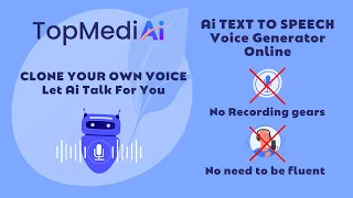 generate realistic voice overs for your content with topmediai text to speech