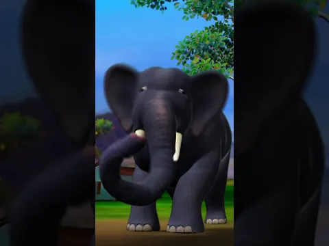 🐘💦 Manjadi Elephant Song Short ✨ പണ്ട് പണ്ടൊരു നാട്ടിലുണ്ടൊരു കൊമ്പനാന 🧵🎵 #short #shorts