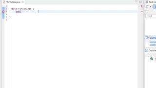 Lesson 5 How to create java project and class JAVA Prog - Sahalsoftware
