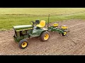Custom Two-Row Planter John Deere 140 Planting Sweet Corn