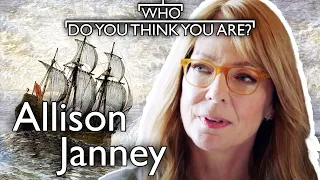 Allison Janney uncovers the truth about her family s journey aboard the Mayflower