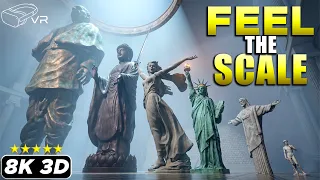 🗽 STATUES Size Comparison 👁️ VR Experience 👁️