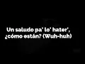 BAD BUNNY, LUAR LA L - 100 MILLONES (Letra / Lyrics)