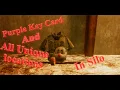 ALL Purple Keycard And Unique Spawn Locations In Silo