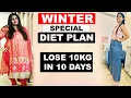 Lagu Winter Diet Plan To Lose Weight Fast In Hindi 2025 | Lose 10 Kgs In 10 Days | Dr.Shikha Singh