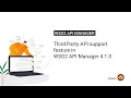 Third Party API support feature in WSO2 API Manager 4 1