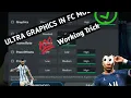 FC mobile 60 fps and ultra graphics Android 12 13 supported Working Tutorial