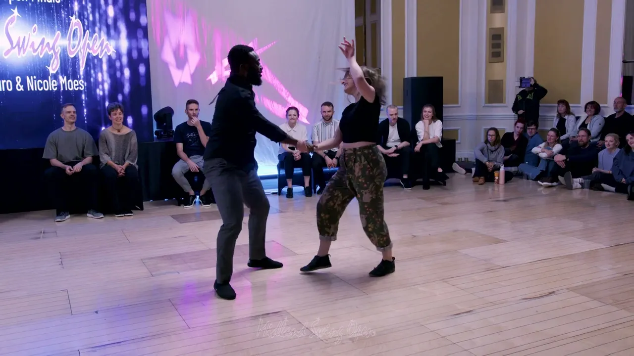 Ekow Oduro & Nicole Moes - Strictly Open Finals - Midland Swing Open 2024