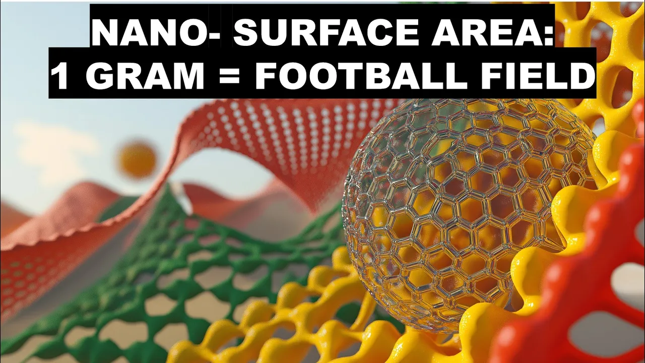 High Surface Area Nanomaterials: ONE Gram is a Football Field!