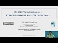 PIC 16F877a Micro-controller Byte Oriented Instructions