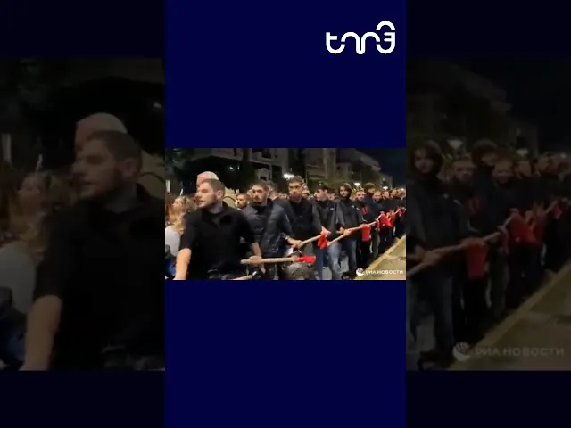 ⁣Thousands of Greeks protest the ongoing war crimes by the Israeli Regime on Palestine in #Athens.