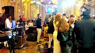 عبدالواحد البنا عسل سكر انتا وفرحه الاقباط المسيحيين بالقاهره والعرسان توني وماري فوووق 