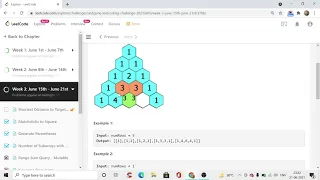118 Pascal s Triangle Leetcode Easy