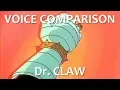 Voice Comparison Dr Claw Inspector Gadget