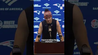 Here s what Drake Maye said after Patriots victory over Texans