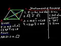 Proving Parallelograms With Two Column Proofs Geometry