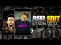 Instagram Trending Reel Editing Tutorial | AE Like Text | Skull Face Edit | Capcut Video Editing