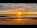 Ocean Waves on Sunny Day at Cape Cod Beach 4K Real Time Sunrise Ocean Sounds to Relax and Sleep