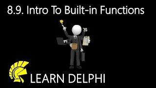 Learn Delphi Programming Unit 8 9 Introduction To Delphi s Built-In Functions