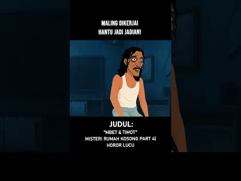 MALING DIKERJAI HANTU JADI JADIAN!