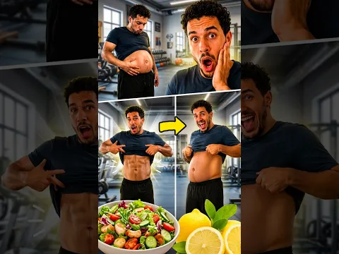 The real secret to belly fat loss.. isn't warm lemon water! 😂🍋