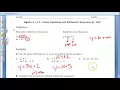 Algebra 2 - 3 1