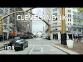 Driving Downtown - Cleveland 4K R