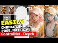 ControlNet Depth Explained - Full Tutorial easy stable diffusion ai