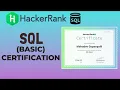 Hackerrank SQL Basic Certification