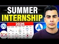 STOP Wasting Time - Do THIS to Get PAID Summer Internships in 2026