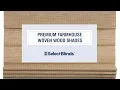 Premium Farmhouse Woven Woods from SelectBlinds com