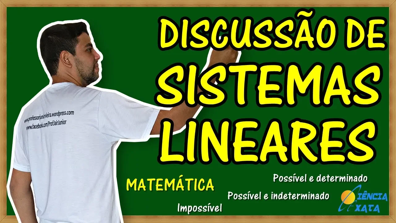 DISCUSSÃO DE SISTEMAS | Sistemas Lineares - Aula 2