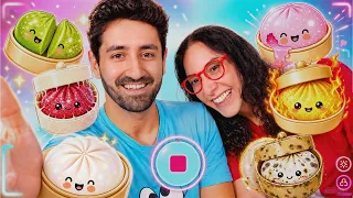 ZEREI os Jogos de FILTRO DE SQUISHY DUMPLING do TIKTOK (Jogos de Filtros)