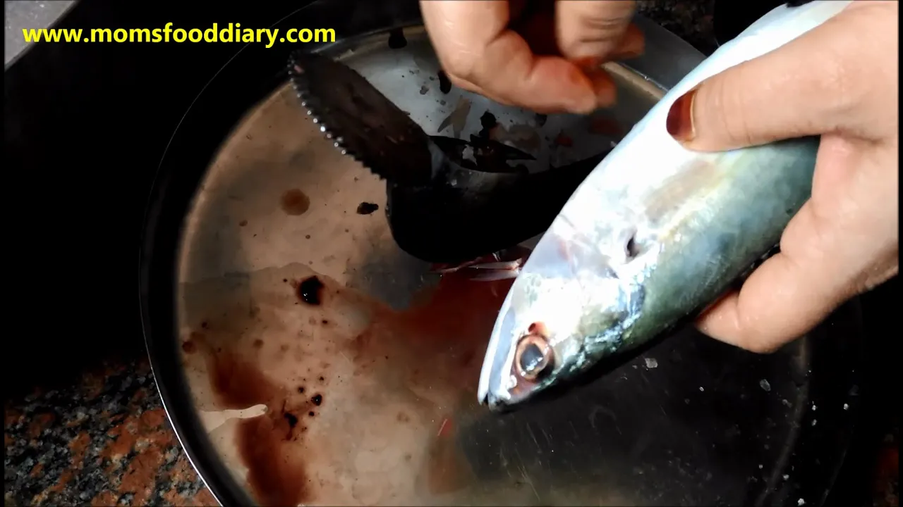 Bangda Fish How to Cut Clean & Wash Fish Indian Mackerel Kitchen Ideas