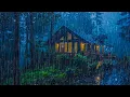 Download Lagu Suara Hujan untuk Tidur - Tertidur Dengan Suara Hujan Lebat dan Guntur di Atap di Hutan Hujan