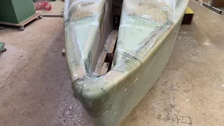 1 Dec 2022  For ease I laminated the deck in two simple steps. It is now done.