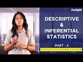 Statistics Using Python Tutorial Part 3 Descriptive Inferential Statistics Data Science Tutorial