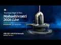 Lagu Mahashivratri 2026 | Prahar Sadhana Livestream  🔱