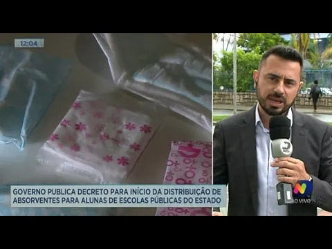 Agora é lei: absorventes são distribuídos para alunas de escolas públicas estaduais