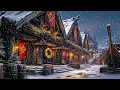 The Frostwind Tavern of Aeloria — Celtic Viking Christmas Ambience for Relaxation, Sleep \u0026 Focus