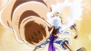 لوفي يتحول للجوي بوي ويسحب كايدو الى السطح 